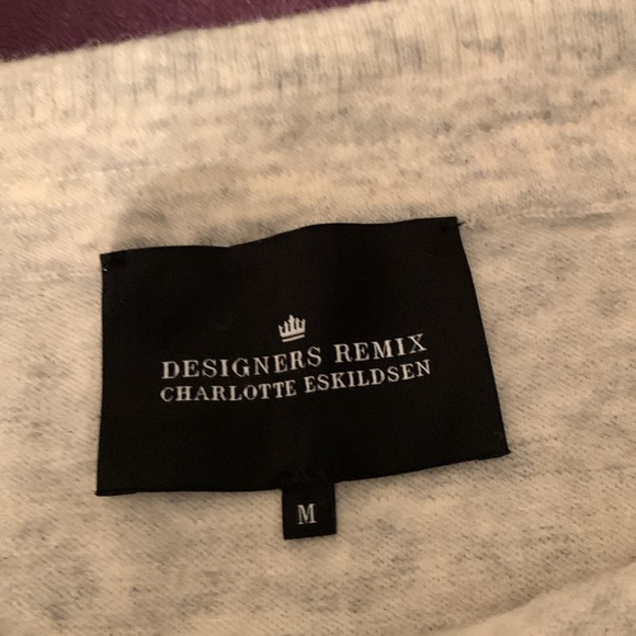 Designers Remix Charlotte Eskildsen off the shoulder sweater, Sz M - Picture 3 of 10